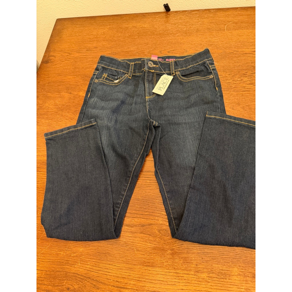 The Children’s Place Girls Jeans Bundle Size 8 Plus Skinny & Super Skinny 2 Pair